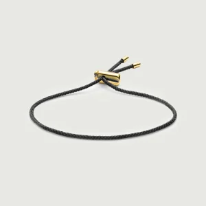 Cameron Cord Bracelet | Charcoal