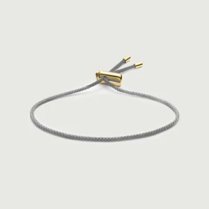 Cameron Cord Bracelet | Grey Matter