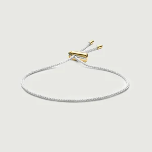 Cameron Cord Bracelet | White